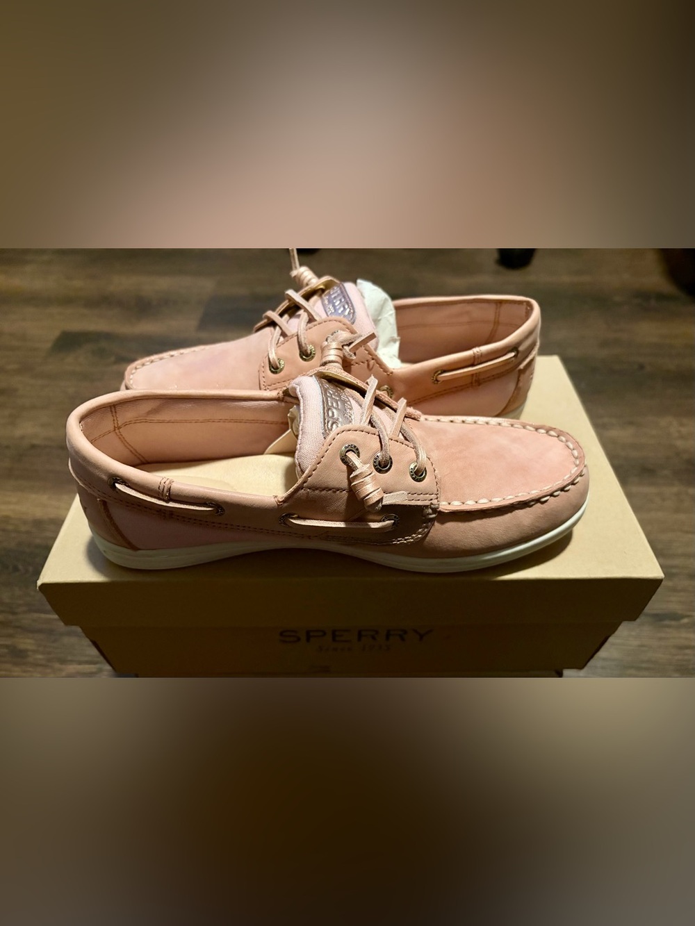 🆕Sperry Songfish Leather Loafers - Blush Pink